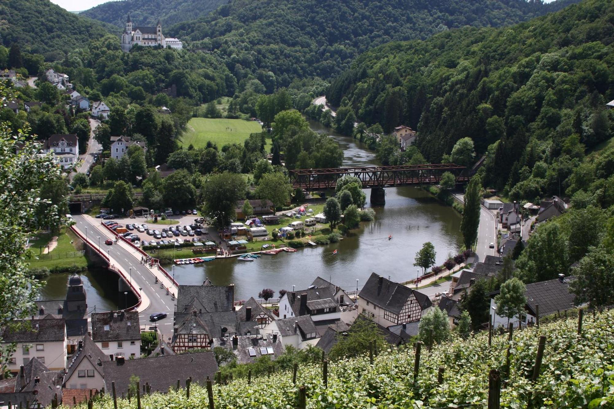 Gaestehaus Ina-Maria, Apartments Obernhof Luaran gambar